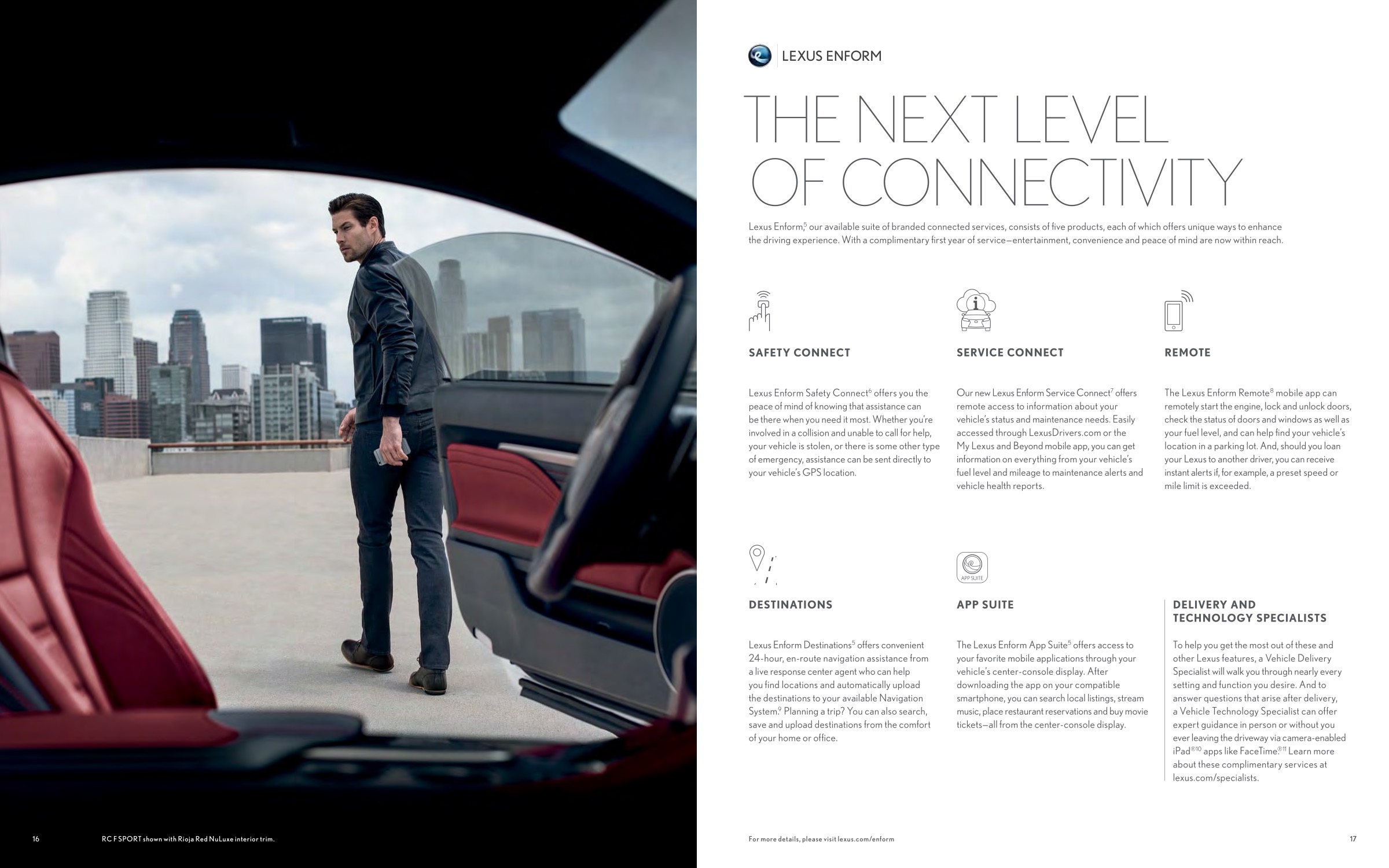 2016 Lexus RC Brochure Page 5